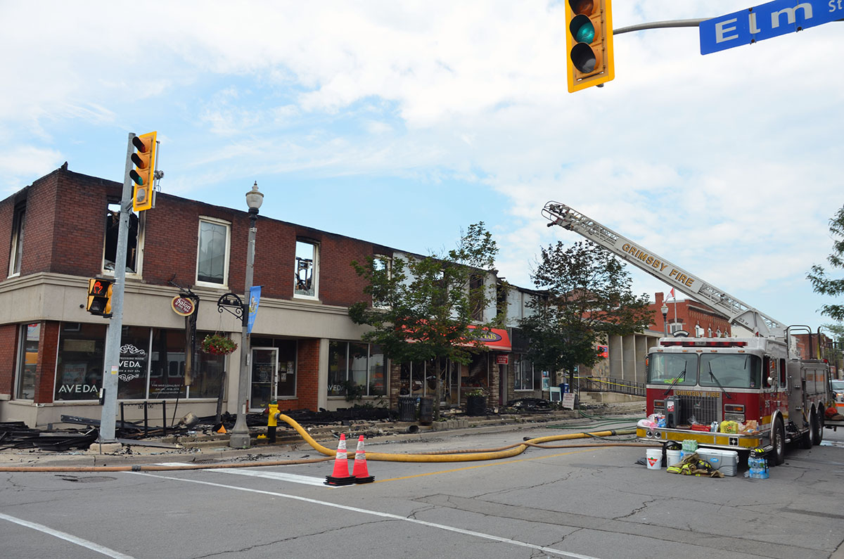 UPDATE Grimsby Downtown Fire Photos Grimsby Citizens For Responsible Growth