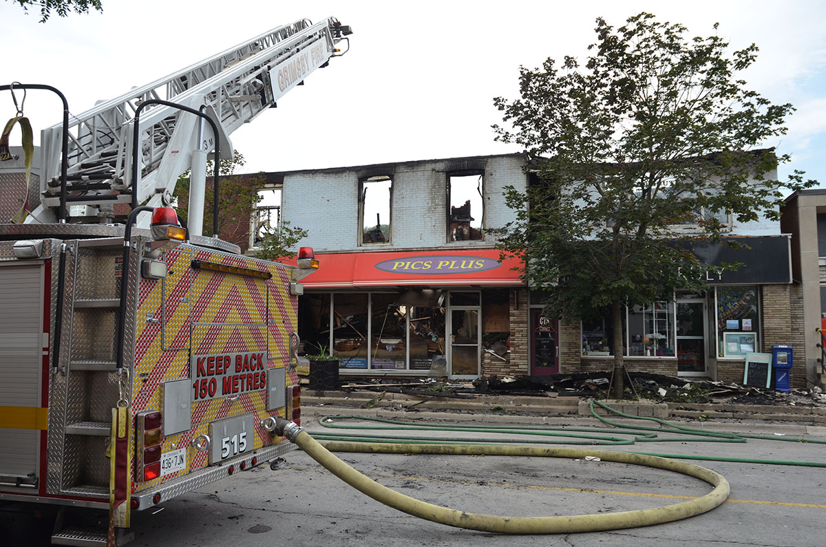 UPDATE Grimsby Downtown Fire Photos Grimsby Citizens For Responsible